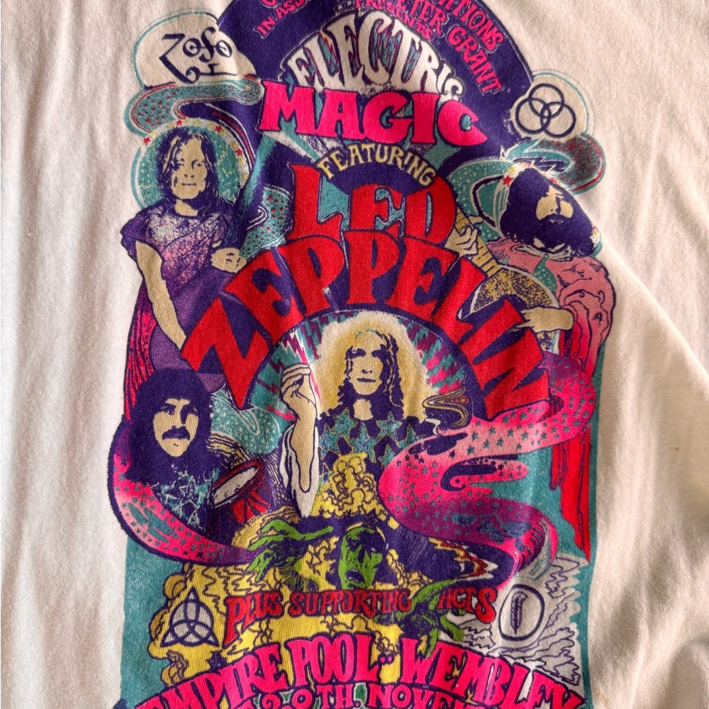 Led Zeppelin Electric Magic Graphic Tee